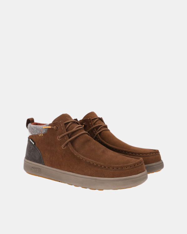 Botines Bajos Hombre Walkin Pitas Marrón BAIKAL