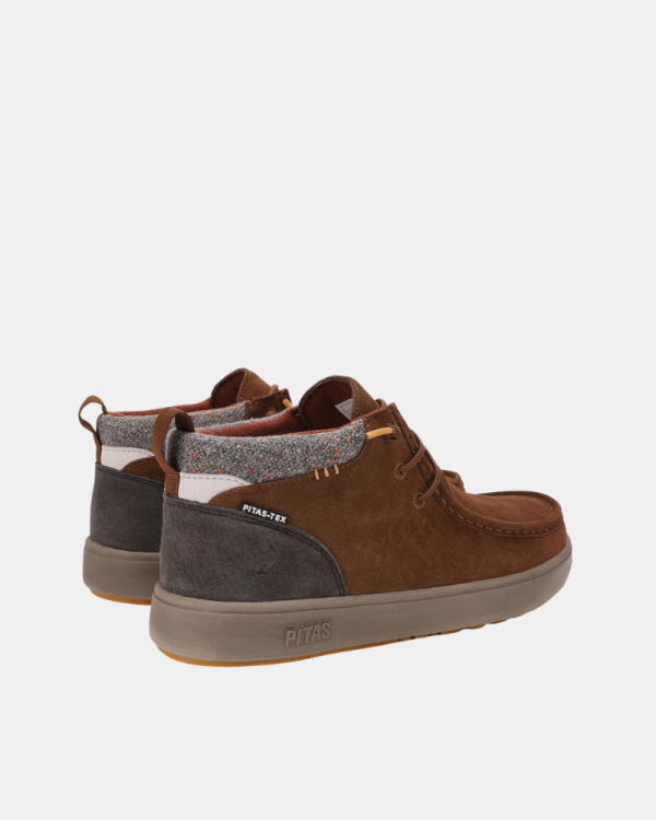Botines Bajos Hombre Walkin Pitas Marrón BAIKAL