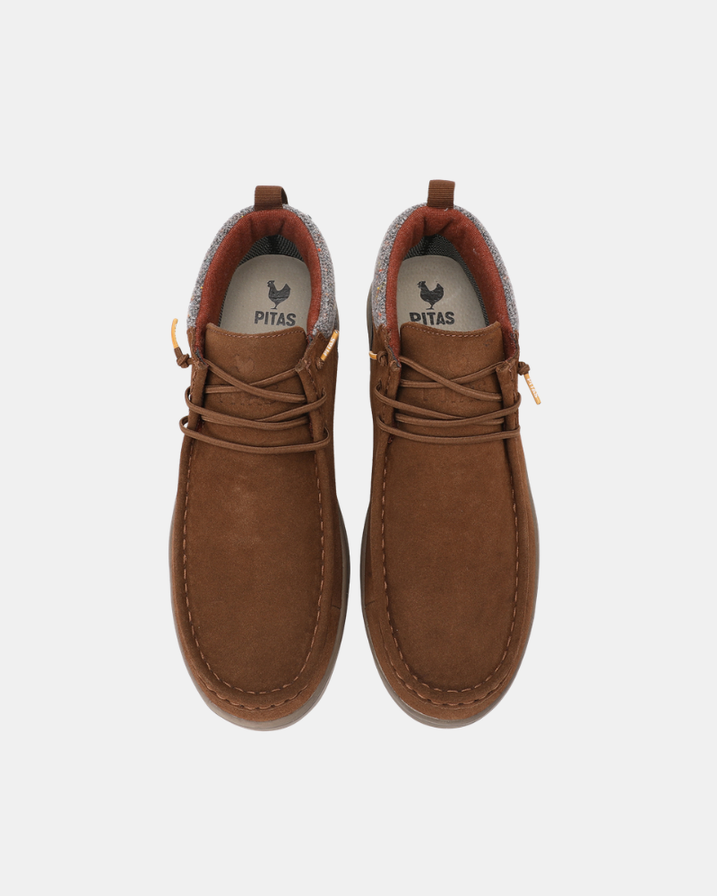 Botines Bajos Hombre Walkin Pitas Marrón BAIKAL