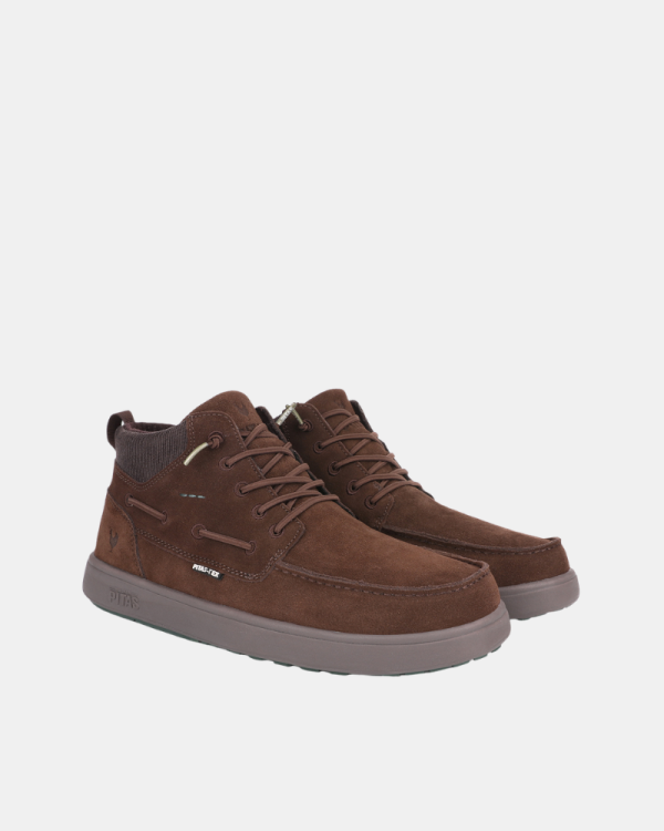 Botines Bajos Hombre Walkin Pitas Marrón KENT