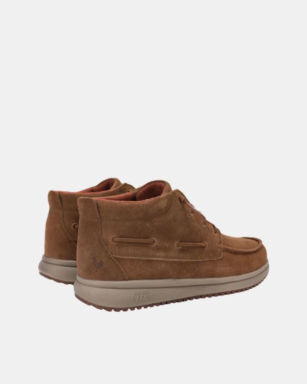 Botines Bajos Hombre Walkin Pitas Marrón TIMOR
