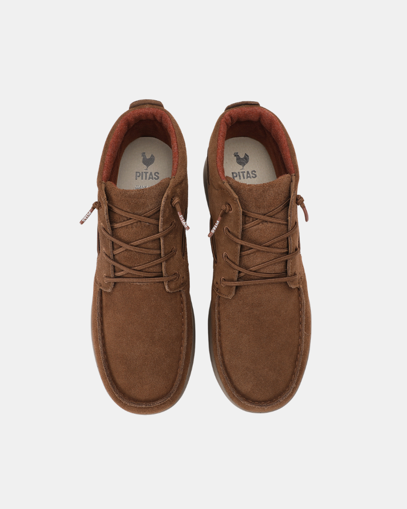 Botines Bajos Hombre Walkin Pitas Marrón TIMOR