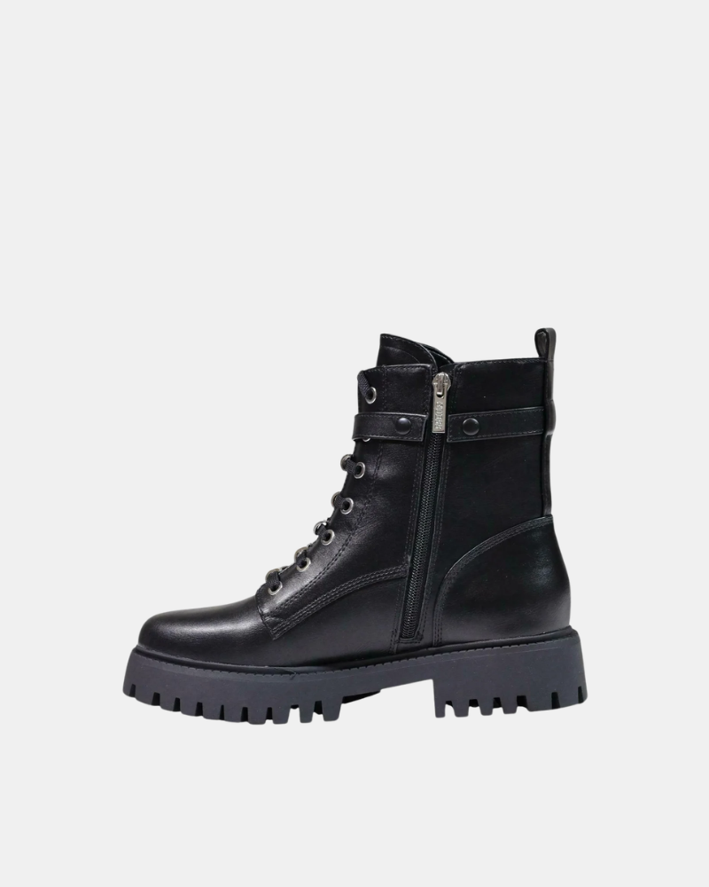 Botas Militares Mujer GUESS Negro FICKI FLFFIC ELE10