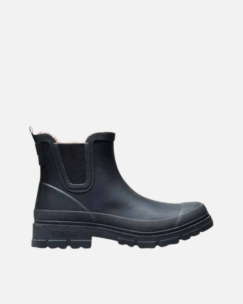 Botas Botas de agua Mujer Verbenas Negro LUA