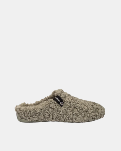 Zapatillas de casa Mujer Verbenas Verde YORK CURLY
