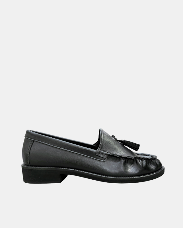 Sapatos Mocassins RKS Preto 31810