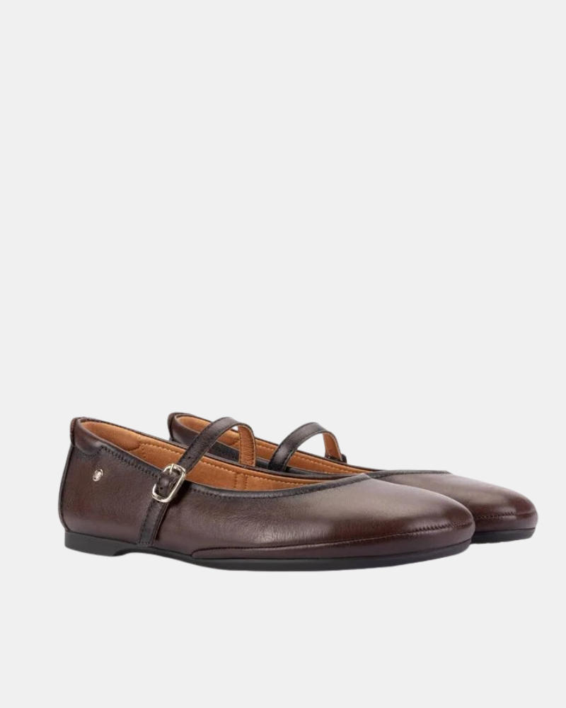Zapatos Bailarinas Mujer PIKOLINOS Marrón CARMONA W2S 2631CO