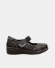 Sapatos Baixos Abertos Mulher Amarpies Preto 31031