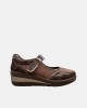 Zapatos Bajos Abiertos Mujer Amarpies Taupe 31036