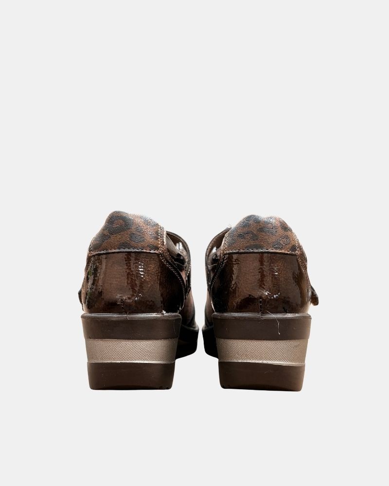 Zapatos Bajos Abiertos Mujer Amarpies Taupe 31036