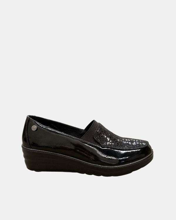 Sapatos rasos de mulher Amarpies pretos 31047
