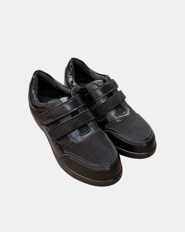 Sapatos Rasos Mulher Amarpies Pretos 31034