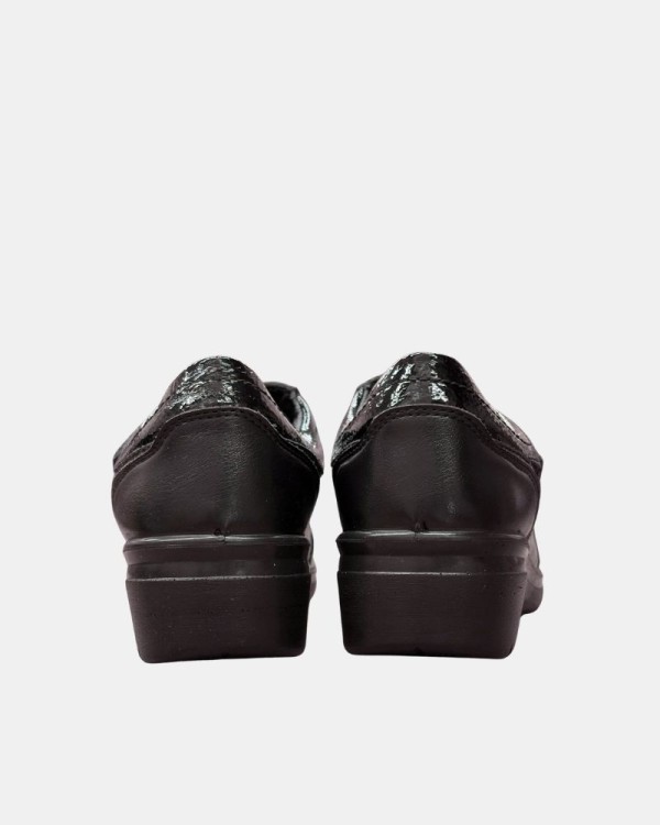Sapatos Rasos Mulher Amarpies Pretos 31034