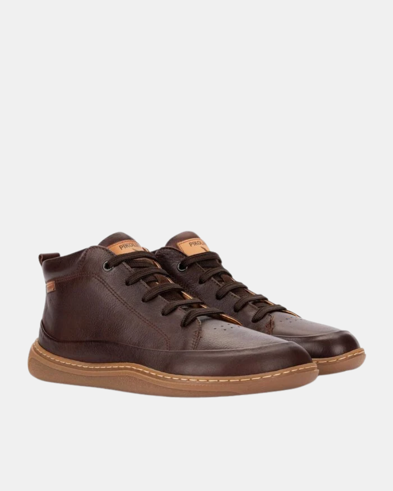 Botins Barefoot para Homem PIKOLINOS Castanhos ARANJUEZ U9F 8055C1