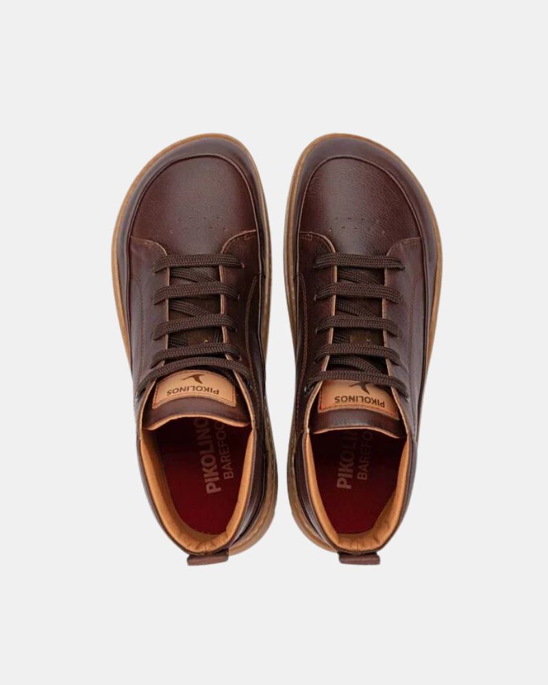 Botins Barefoot para Homem PIKOLINOS Castanhos ARANJUEZ U9F 8055C1