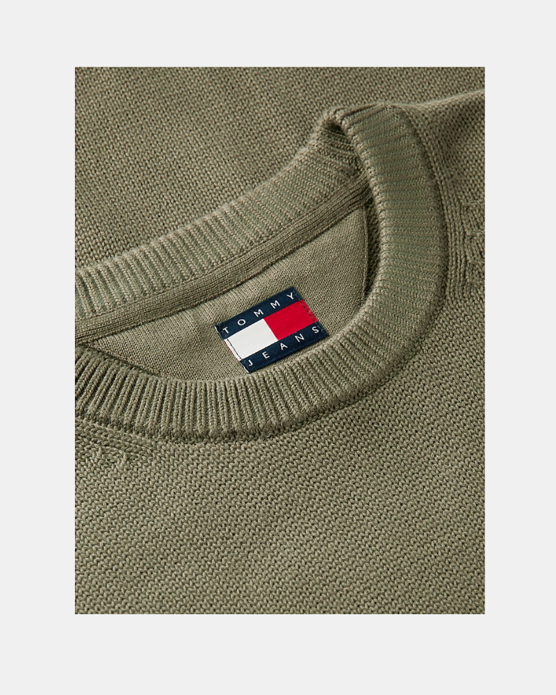 Jersey Manga larga Hombre TOMMY HILFIGER Verde DM0DM21787M04