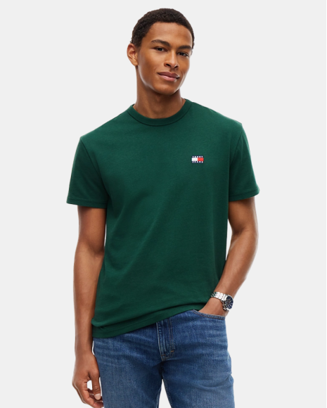 Camisetas Manga corta Hombre TOMMY HILFIGER Verde DM0DM20322MBM