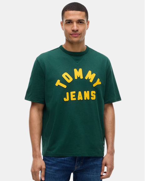 Camisetas Manga corta Hombre TOMMY HILFIGER Verde DM0DM23544MBM