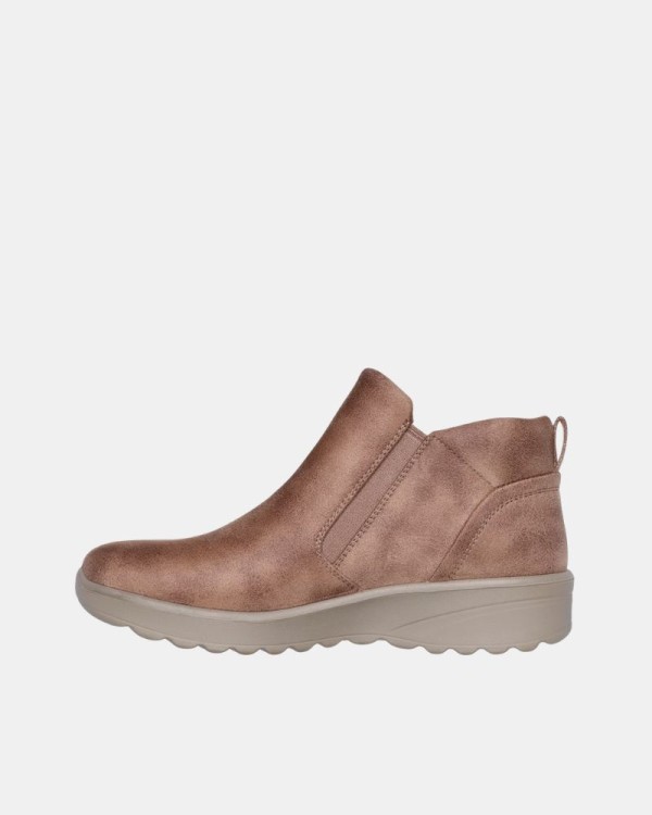 Botins Baixos Mulher SKECHERS Bege 158952 LOVELY VIBE