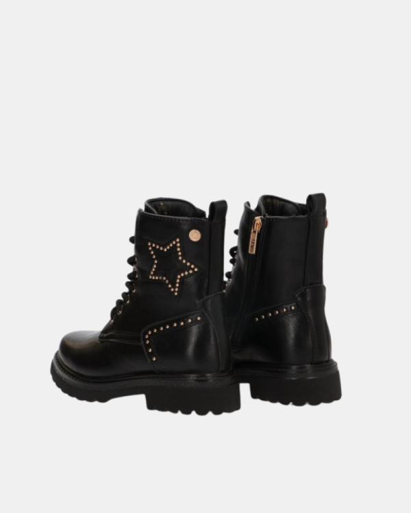 Botins Botas Militares Infantil XTI Preto 154121