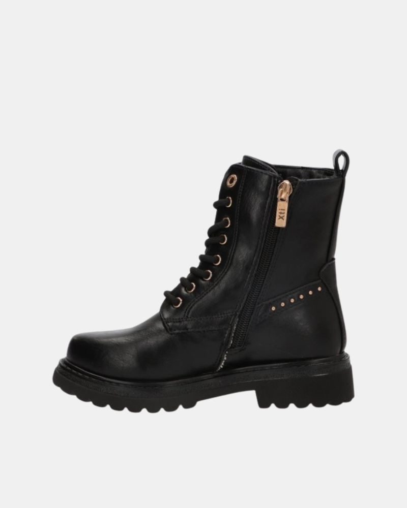 Botins Botas Militares Infantil XTI Preto 154121