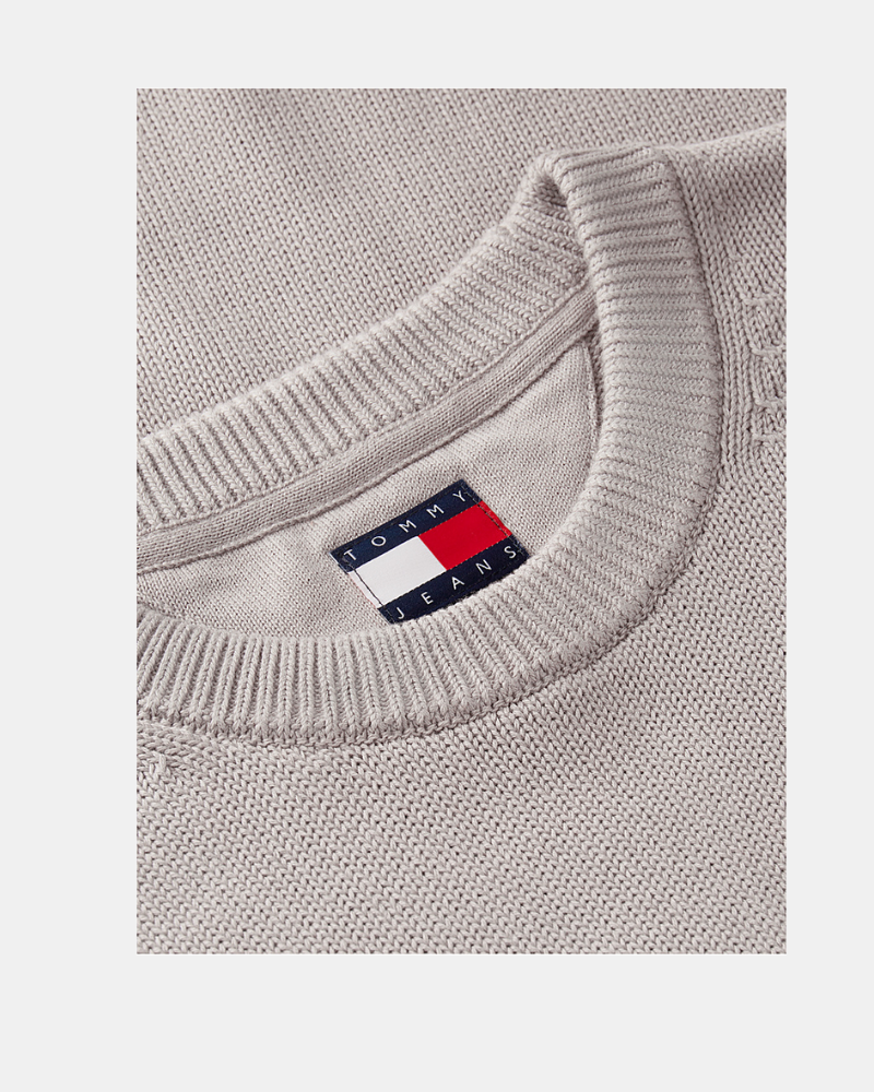 Jersey Manga larga Hombre TOMMY HILFIGER Beige DM0DM21787PKE