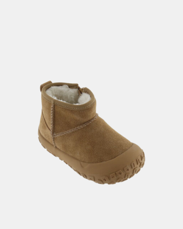 Botins Botas Barefoot Infantil VICTORIA Bege 1350100