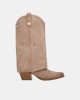 Botas Altas Cowboy Mulher XTI Bege 146097