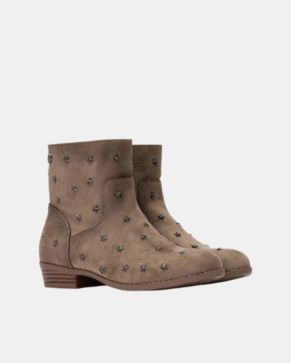 Botins Baixos Infantis XTI Taupe 154157