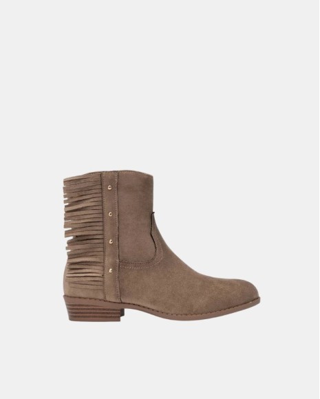 Botins Baixos Infantis XTI Taupe 154156