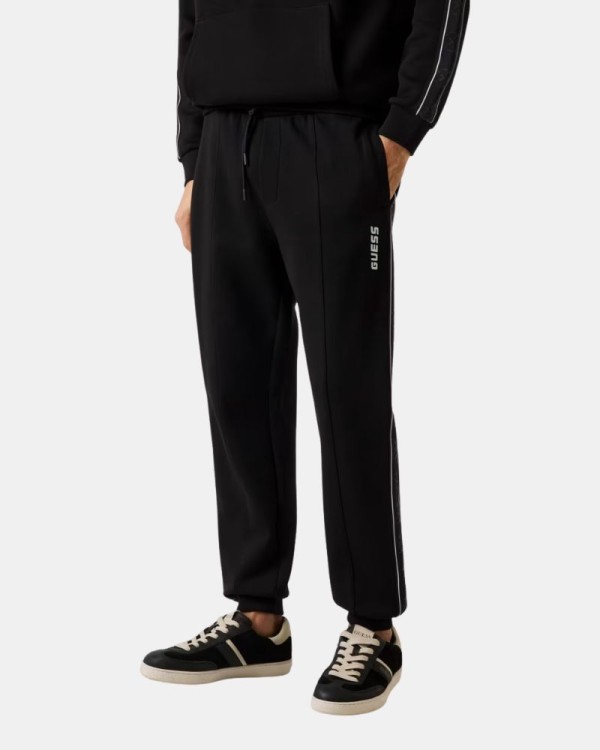 Pantalones Largos Chándal Hombre GUESS Negro Z2YB09 KB3P2