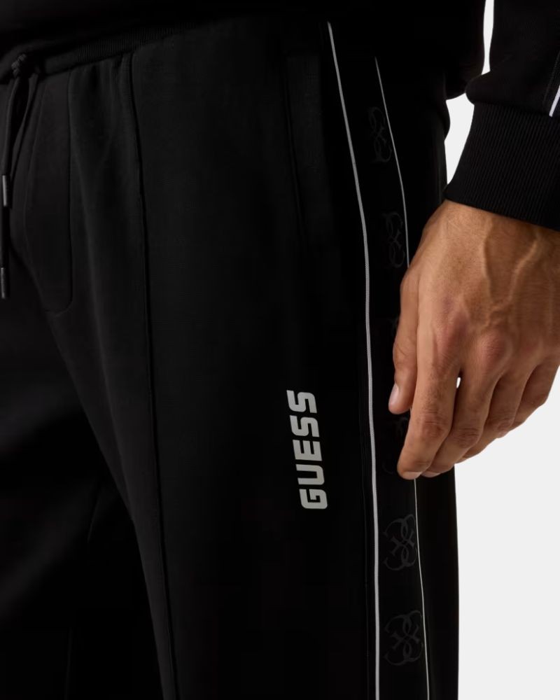 Pantalones Largos Chándal Hombre GUESS Negro Z2YB09 KB3P2