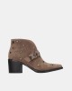 Botins Baixos Mulher XTI Taupe 146516