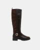 Botas Altas Mujer MUSTANG Castanhas 56259