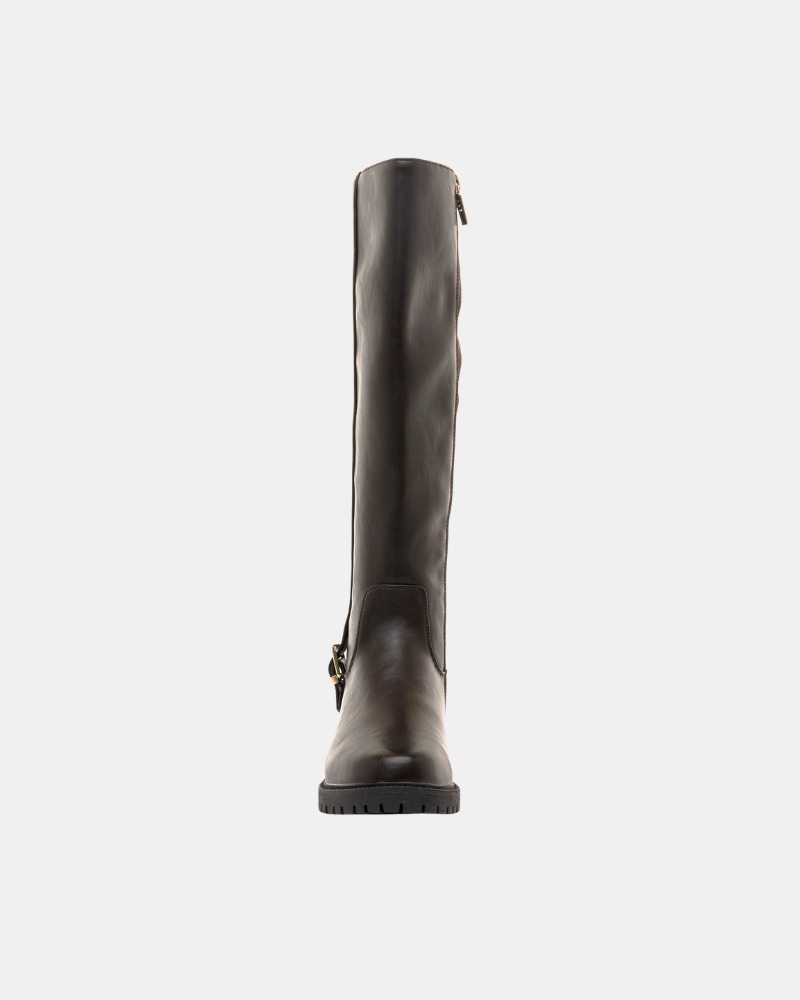 Botas Altas Mujer MUSTANG Castanhas 56259