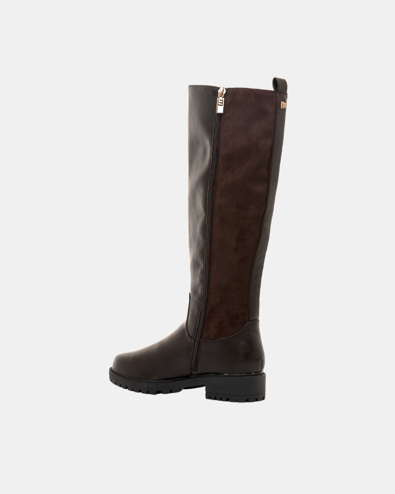Botas Altas Mujer MUSTANG Castanhas 56259