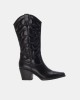 Botas Altas Cowboy Mujer XTI Negro 144306
