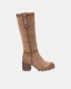 Botas Altas Mujer REFRESH Taupe 172123
