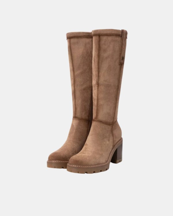 Botas Altas Mujer REFRESH Taupe 172123