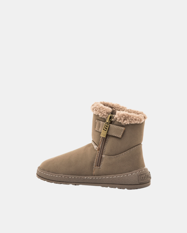 Botines De pelo Infantil MUSTANG Taupe 49084