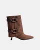 Botas Baixas Mulher RockAway Castanhas 84754