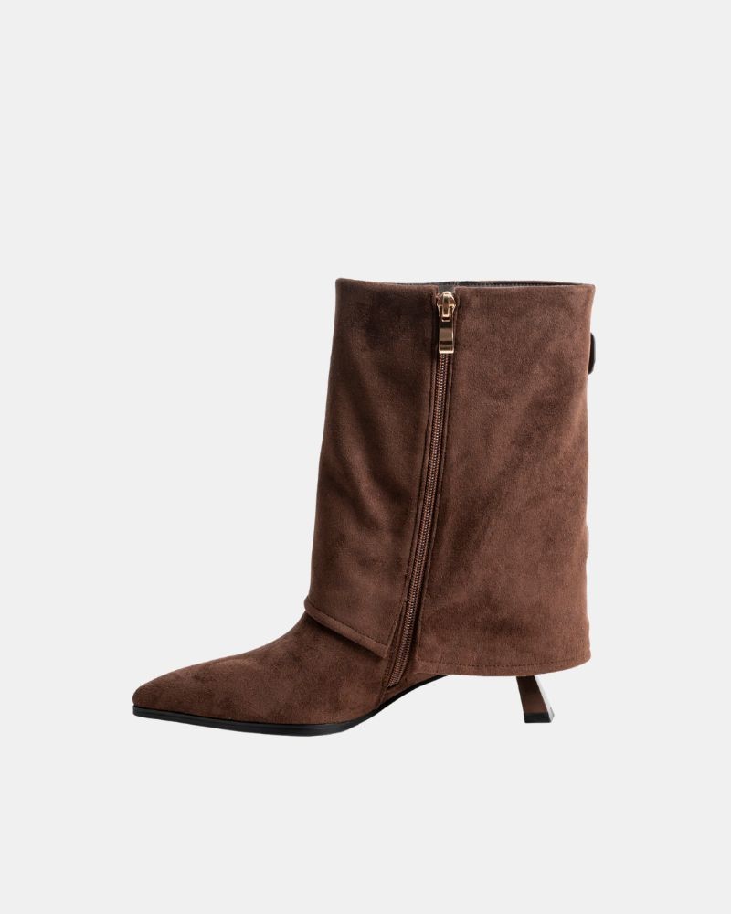 Botas Baixas Mulher RockAway Castanhas 84754