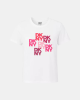 Camisetas de manga curta para mulher DKNY brancas DP6T1760