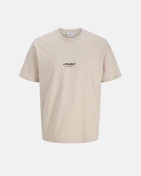 Camisetas Manga corta Hombre JACK AND JONES Beige 12278787 SOHO