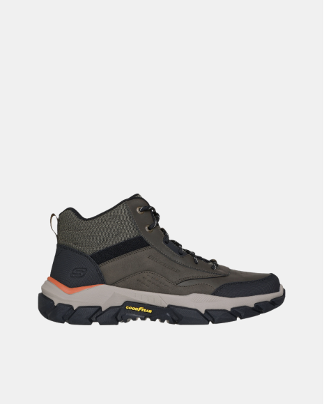 Botas Baixas Homem SKECHERS Verde 205587 Ajuste Relaxado