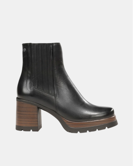 Botins Baixos Mulher DORKING Preto D9736