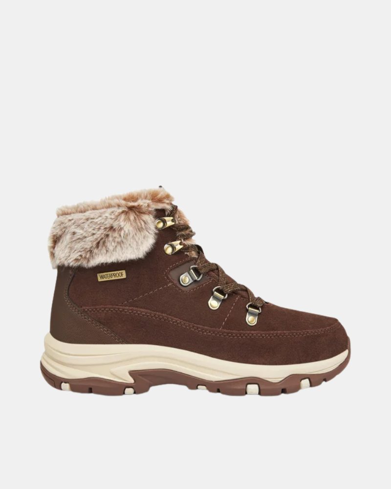 Botines Botas Mujer SKECHERS Marrón 167882 WATERPROOF