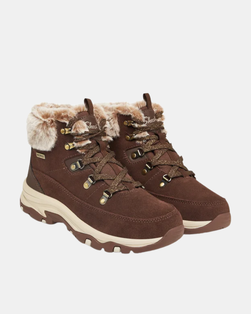 Botines Botas Mujer SKECHERS Marrón 167882 WATERPROOF