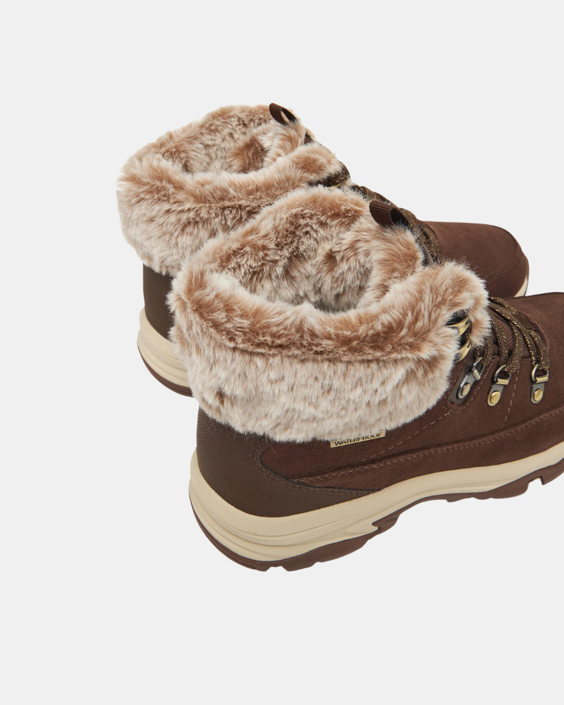 Botines Botas Mujer SKECHERS Marrón 167882 WATERPROOF