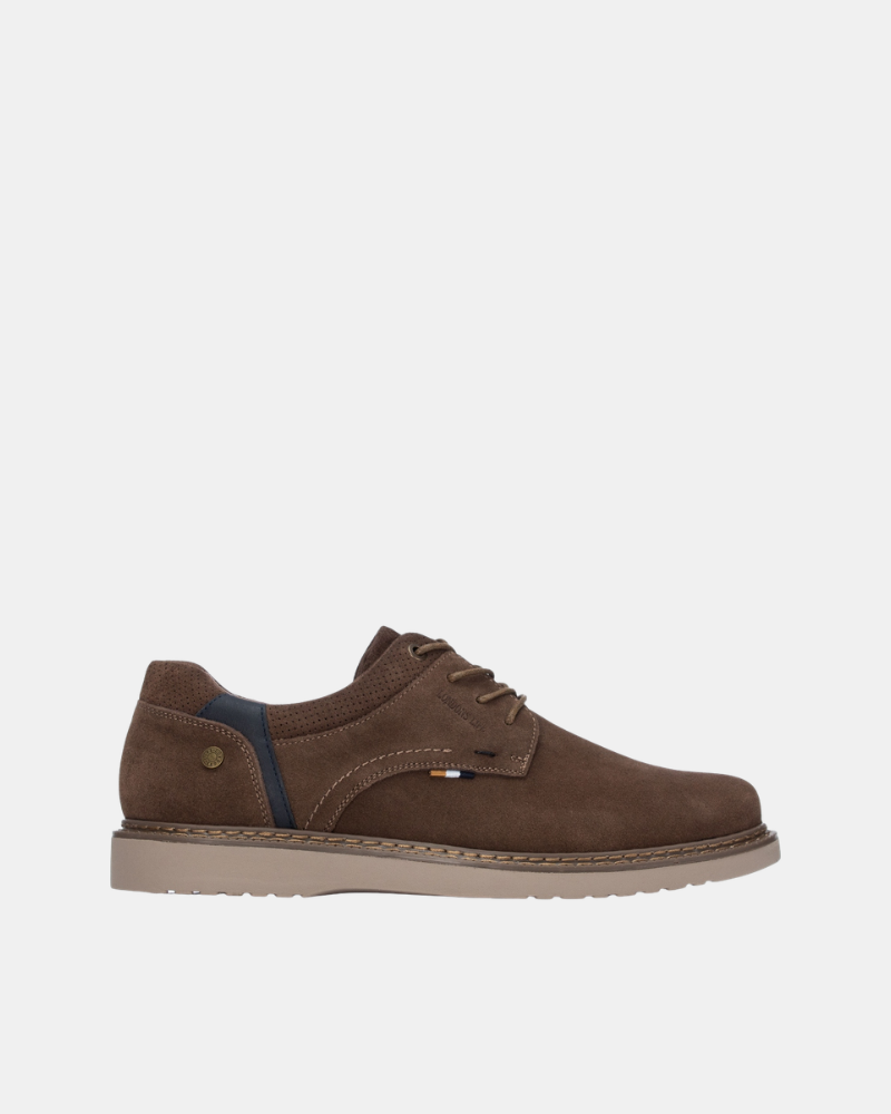 Sapatos Baixos Homem Taupe 164351